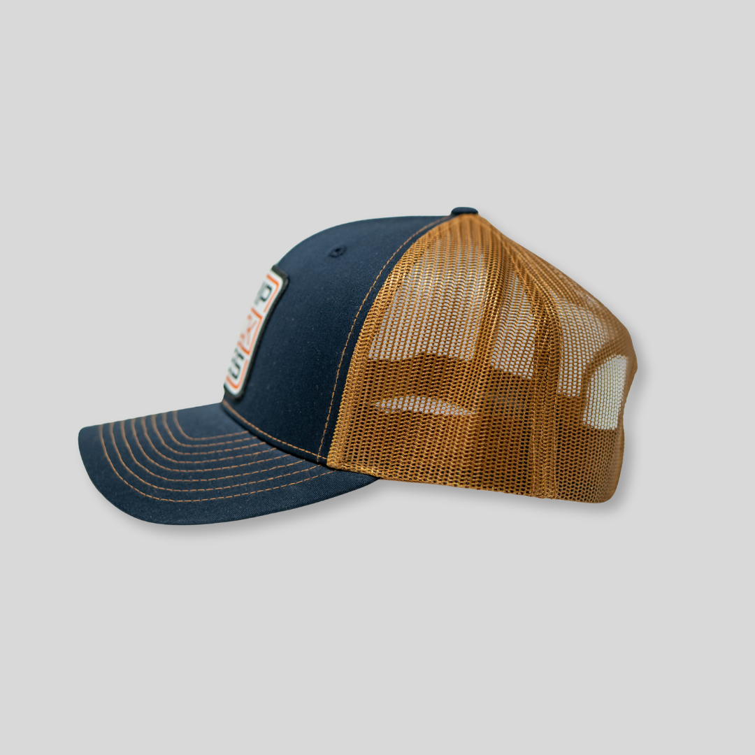 GripLockTies Trucker Hat - Brown