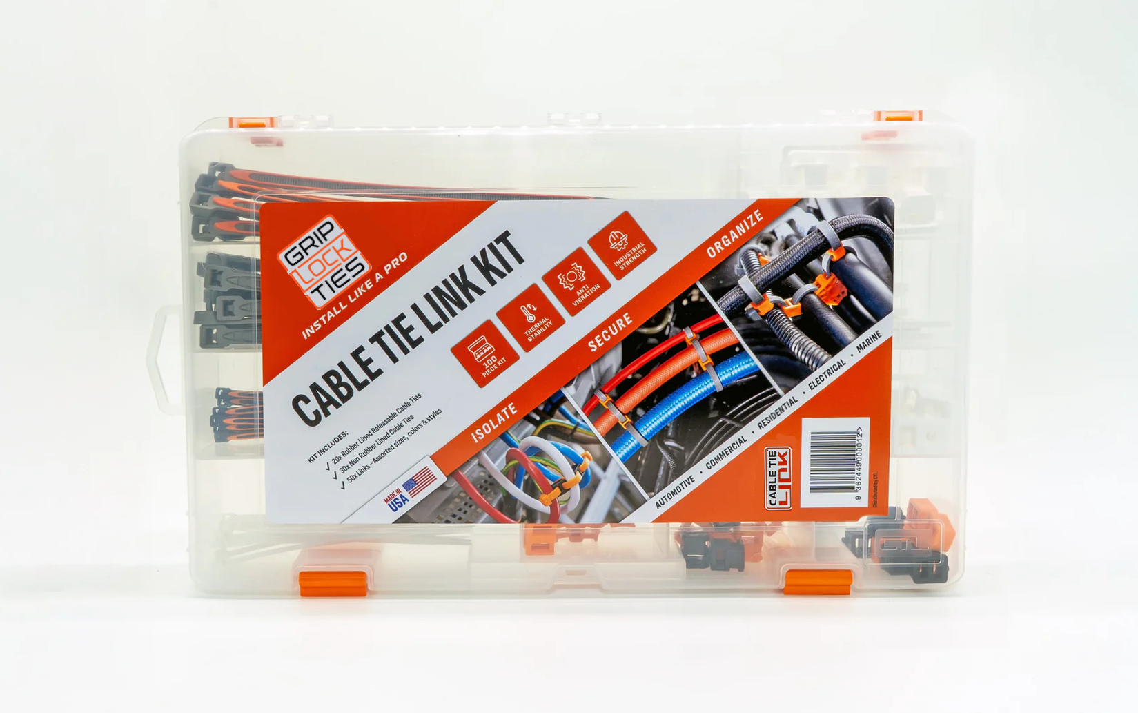 GripLockLink Starter Kit - Powered by Cable Tie Link – GripLockTies