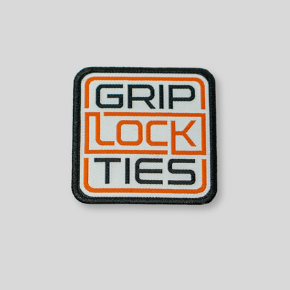 GripLockTies Iron-On Logo Patch