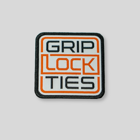 GripLockTies Iron-On Logo Patch