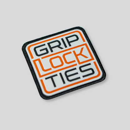 GripLockTies Iron-On Logo Patch