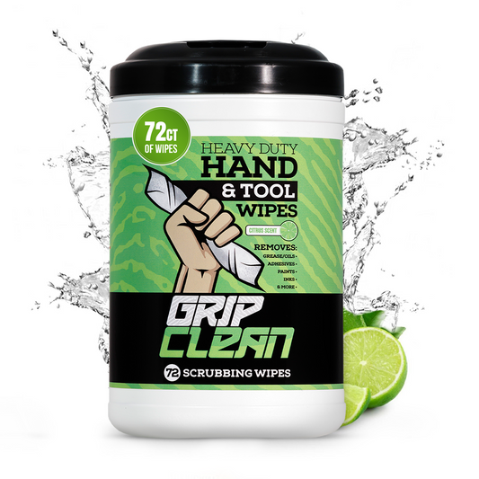 Grip Clean Hand and Tool Wipes