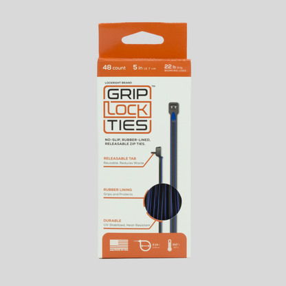 GripLockTies® 5" Ties - 48 Count