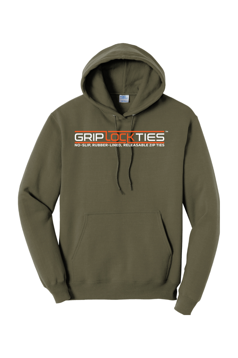 Grip Lock Ties Core Fleece Pullover Hooded Sweatshirt
