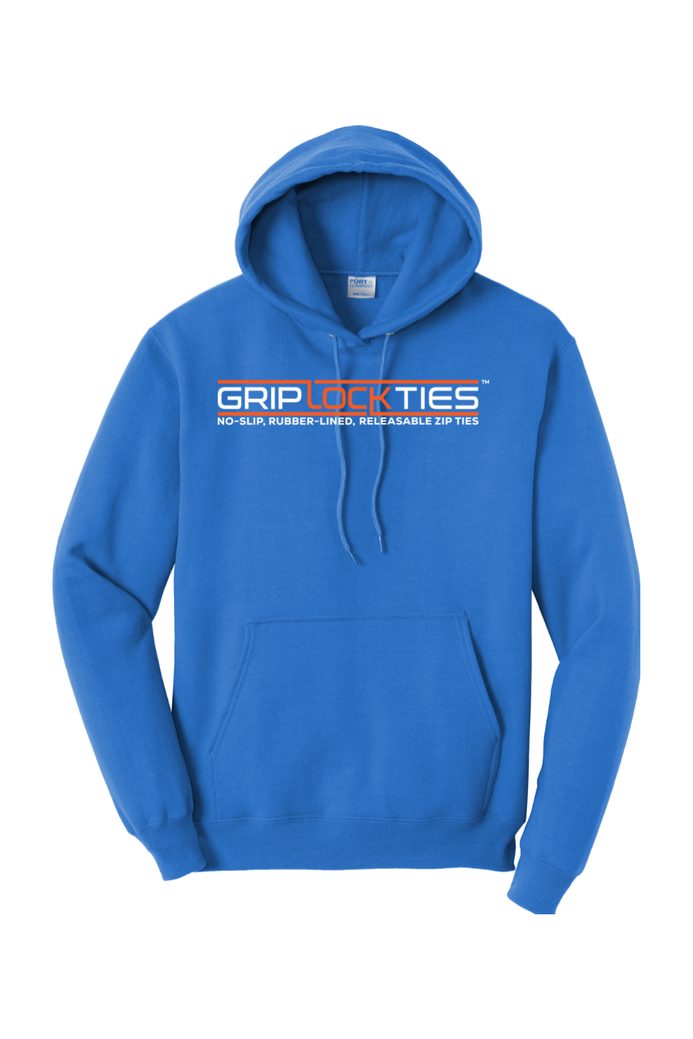 Grip Lock Ties Core Fleece Pullover Hooded Sweatshirt