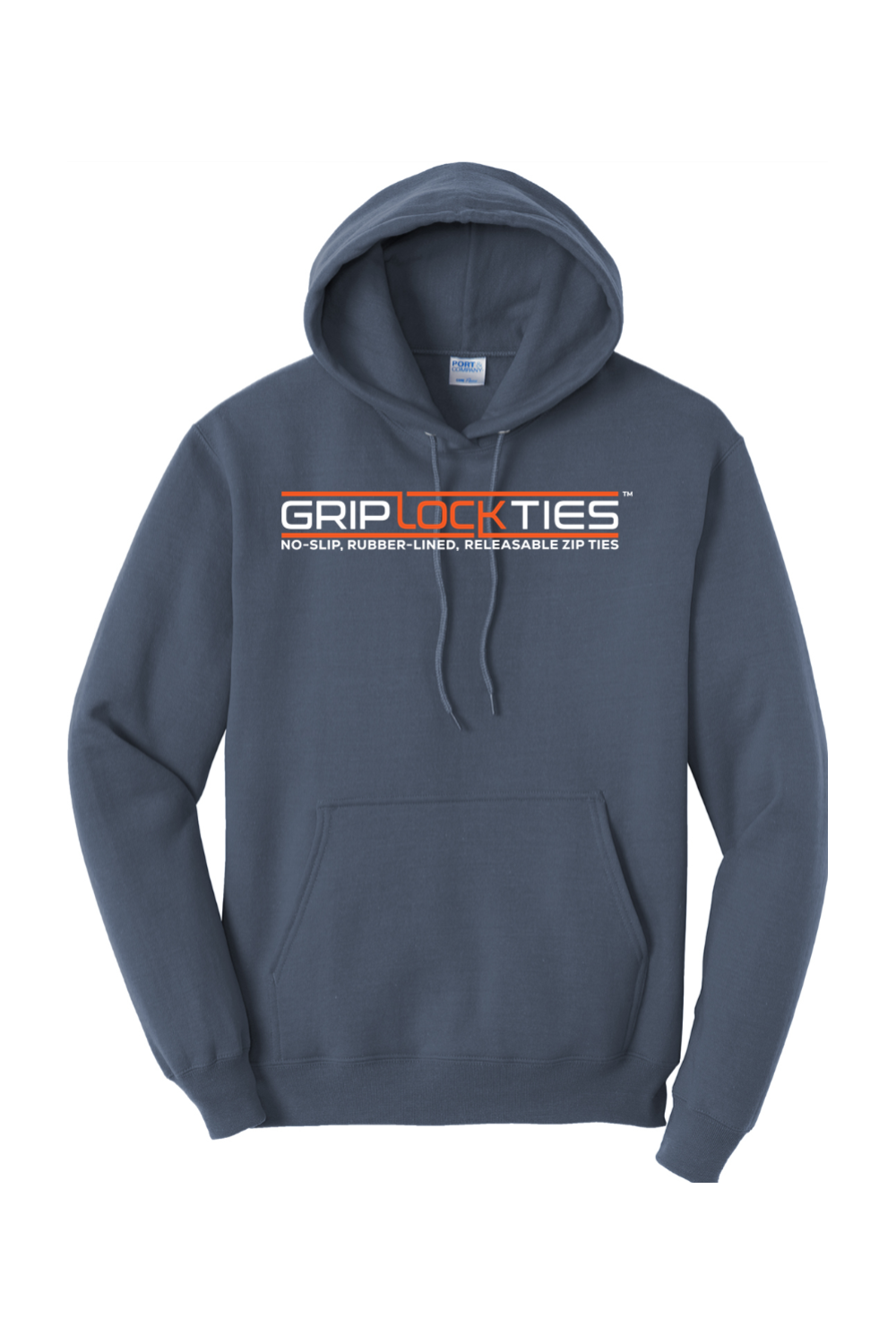 Grip Lock Ties Core Fleece Pullover Hooded Sweatshirt