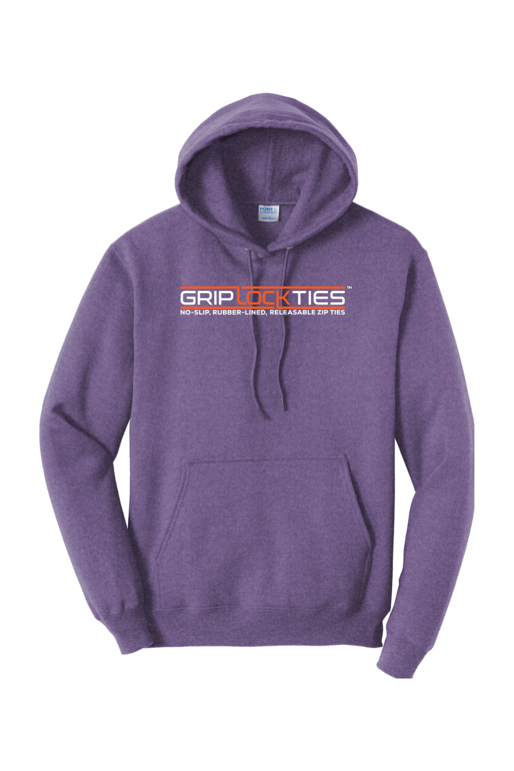 Grip Lock Ties Core Fleece Pullover Hooded Sweatshirt