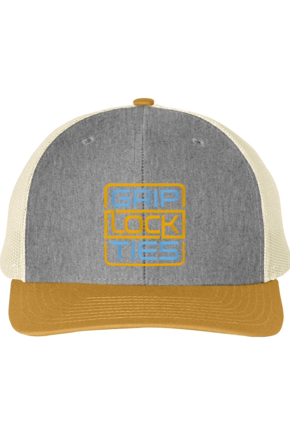 GripLockTies Square Logo Trucker Hat