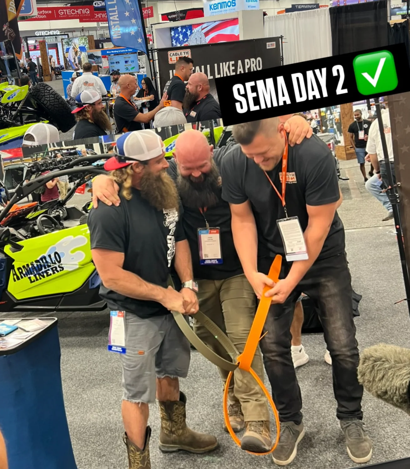 47" HeavyD CABLE TIE - World's Largest & Strongest Cable Tie