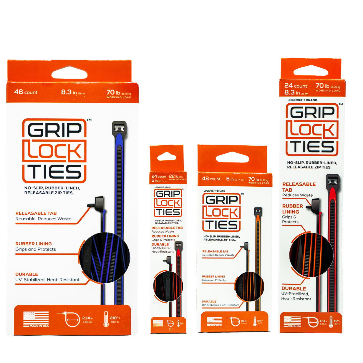 Get a Grip 4 Pack Bundle – GripLockTies