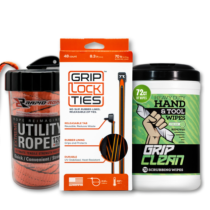 Grip It, Wipe It and Tie It Bundle
