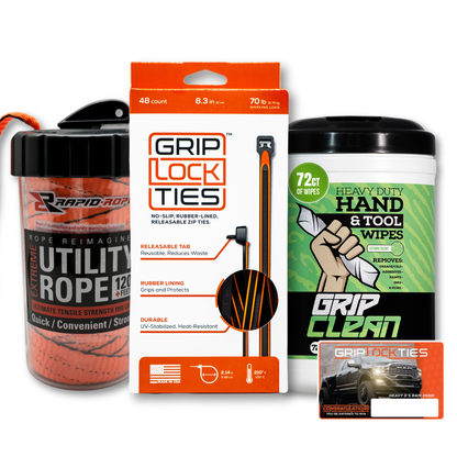 Grip It, Wipe It and Tie It Bundle