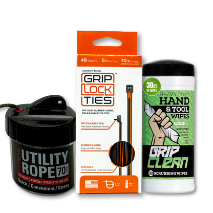 Grip It, Wipe It and Tie It Bundle